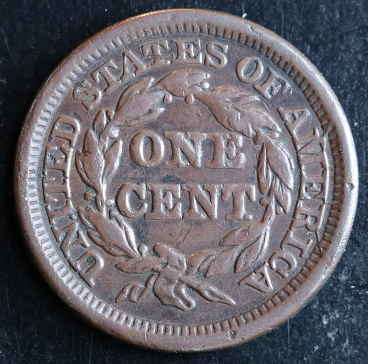 1848-Braided-Hair-Cent---Condition-And-Variety?
